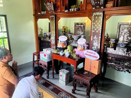 Lễ Giỗ Tổ Tế Hiệp tại 28-04-2025 Âm Lịch  tại Chị Tuy Phước - Bình Định.